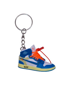 Keychain Jordan 1 ' Off-White UNC '