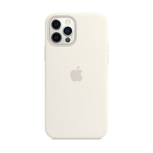 iPhone silicone case white