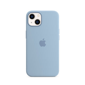 iPhone silicone case Blue