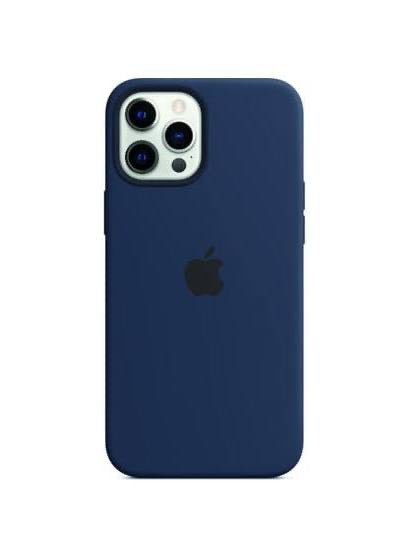 iPhone silicone case dark blue