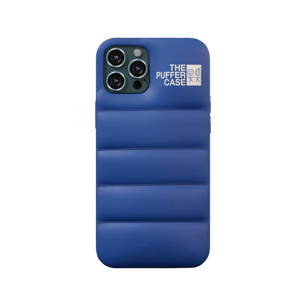 iPhone The Puffer Case Navy Blue