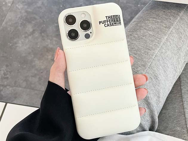 iPhone The Puffer Case White