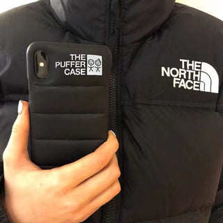 TNF Puffer Edition Black Bumper Case for iPhone 12/Pro/Pro Max – Cases N  Straps