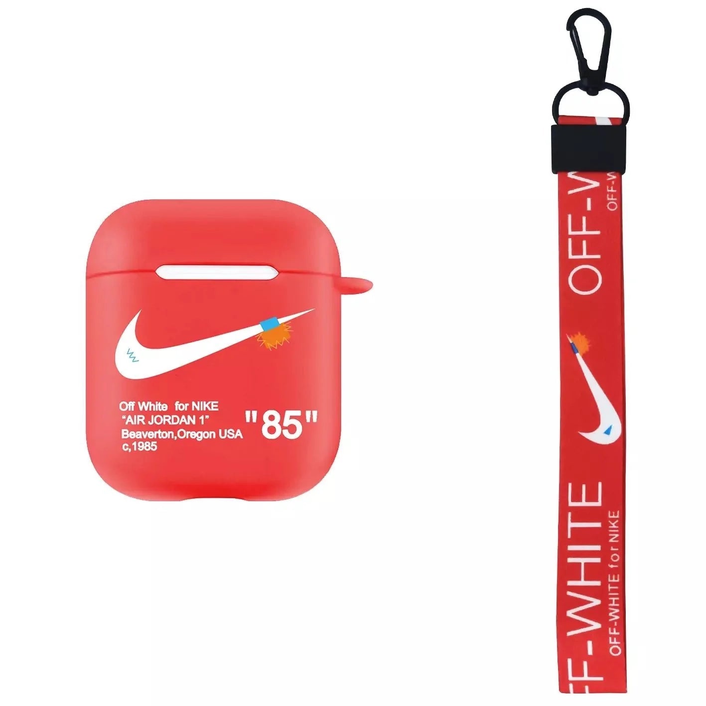 Airpods case nike x off white best sale